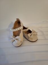 ivory flower girl shoes for sale  Ireland