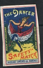 Matchbox labels dancer for sale  Shipping to Ireland