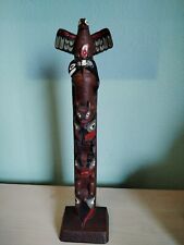 Carved wooden totem for sale  BIRMINGHAM