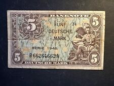 Banknote geldschein deutsche gebraucht kaufen  Troisdorf-Bergheim
