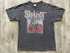 Camisa álbum vintage Y2K 2000 banda slipknot auto-intitulada dupla face desgastada comprar usado  Enviando para Brazil