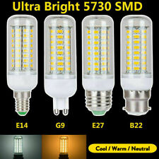 Lâmpadas LED de milho E14 E27 B22 G9 base de parafuso lâmpada branca 6W 12W 15W 220V 240V, usado comprar usado  Enviando para Brazil