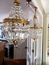 pair antique chandeliers for sale  NORTHAMPTON