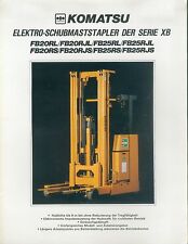 Komatsu elektro schubmaststapl gebraucht kaufen  Gladbeck