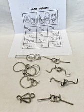 Vintage wire puzzles for sale  King