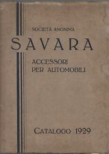 Catalogo savara accessori usato  Italia
