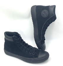 Botas de PC Converse Chuck Taylor All Star Zapatos Mns Talla 10.5 Negras Nubuck 149392C, usado segunda mano  Embacar hacia Argentina