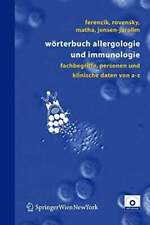 Wörterbuch allergologie immun gebraucht kaufen  Stuttgart