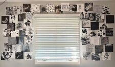 Kit de colagem de parede preto e branco fotos estéticas, decoração de quarto da moda comprar usado  Enviando para Brazil