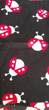 Black ladybugs needlecord for sale  NOTTINGHAM