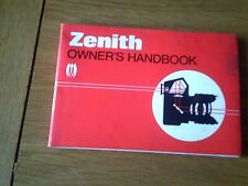 Zenith camera owners for sale  COLERAINE