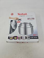 Used, Tefal Ingenio Induction Stainless Steel Saucepan Frying Pan Cookware Set for sale  Shipping to South Africa