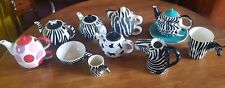 Zebra tea pots for sale  HIGH PEAK