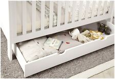 Mamas & Papas Cot Bed Underbed Storage Drawer On Roller Wheels - Ivory, used for sale  TAMWORTH