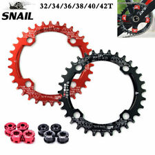 Used, SNAIL 104bcd 32T 34T 36T 38T 40T 42T MTB Bike Chainring Narrow Wide Chainwheel for sale  Shipping to South Africa