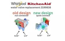 Nova válvula de água de geladeira OEM serve no antigo é = 2199838, modelo X72, NOVO DESIGN comprar usado  Enviando para Brazil
