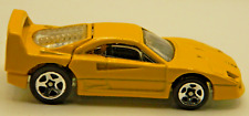 Hot Wheels - Carro de corrida Ferrari F40 - Amarelo - 5 raios Whls - Estado perfeito solto - Malaio comprar usado  Enviando para Brazil