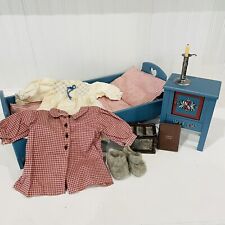 American Girl Kirsten Sweet Dreams Bed Collection Washstand Sockor Necessities, used for sale  Shipping to South Africa