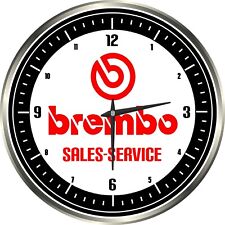 Zegar ścienny Brembo Sales Service, zegar, garaż, warsztat, dekoracja na sprzedaż  PL