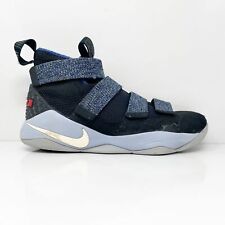 Usado, Zapatillas de baloncesto Nike para hombre LeBron Zoom Soldier 11 897644-005 negras talla 8 segunda mano  Embacar hacia Argentina