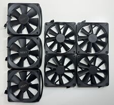 NZXT - 4 Pin RF-AP120 X3 & 3-Pin RF-Q12CR-B1 X4 - Black PC Case/Radiator Fans for sale  Shipping to South Africa