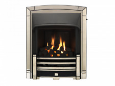 Valor Masquerade Pale Gold Inset Electric Fire 1.35kW 0585023, used for sale  WOLVERHAMPTON