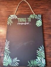 Chalkboard. things remember. for sale  BOURNEMOUTH