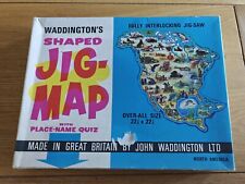 Waddingtons jig map for sale  Shipping to Ireland