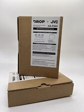 DROP + JVC HA-FDX1 IEM Dual Carbon Earphones Headphones - Silver  Y for sale  Shipping to South Africa