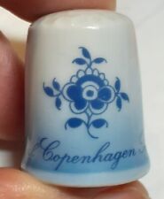 Fingerhut porzellan blau3 gebraucht kaufen  Rothenburg