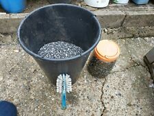 Used, Used black white gravel mix for fish tank aquarium wembley  for sale  WEMBLEY