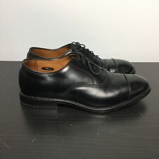 Allen Edmonds Shoes Mens 8.5 3E Park Avenue Oxforn Cap Toe Black Leather 5615 for sale  Shipping to South Africa