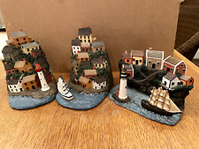 Three lighthouse figurines for sale  Austin