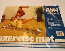 Tapete de exercício vintage Ajay Fun And Fitness 72"×24". Novo sem caixa. comprar usado  Enviando para Brazil