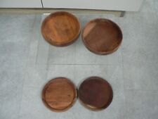wooden plates bowls for sale  WORTHING
