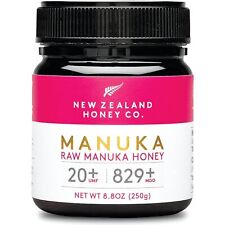 New Zealand Honey Co. Miel de manuka cruda UMF 20+ | MGO 829+, certificado UMF, usado segunda mano  Embacar hacia Argentina