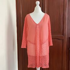 Topshop orange kaftan for sale  LONDON