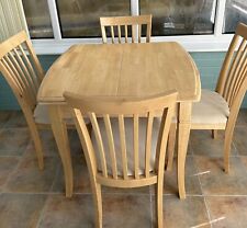 Pine table four for sale  SWADLINCOTE