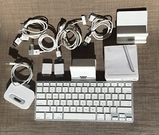 Base y cargadores de teclado genuinos Apple para bases de carga de iPad lote de 30 pines. segunda mano  Embacar hacia Argentina