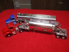 Trucks N' Stuff  Lot of (2) Ho Scale Peterbilt's w/Pneumatic and Tank Trailers for sale  Shipping to South Africa