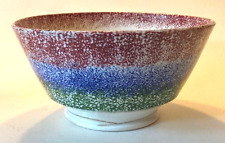 Antique rainbow spatterware for sale  Southfield