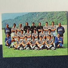Cartolina squadra calcio usato  Novara