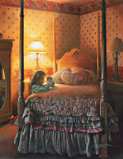 Greg OLSEN Limited Edition Giclee Canvas art " Don't Forget To Pray" Little Girl for sale  Canada