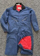 Walls Overalls Padded Workwear Mens Workwear Boiler suit Blue Chest 46-48 L32, used for sale  Shipping to South Africa