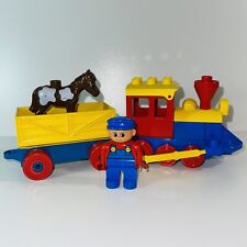 Lego Duplo 2731 Trem de Brincar Push-Along Completo Bebê Cavalo, Minifigura Condutor! comprar usado  Enviando para Brazil