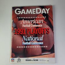 Usado, Vintage NFL Gameday Magazine Program 1991 - 1992 Playoffs Redskins v Falcons comprar usado  Enviando para Brazil