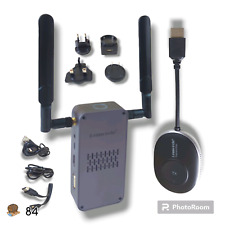 Kit de transmisor y receptor HDMI inalámbrico LEMORELE R18Y 165 FT/50M Full HD 1080P segunda mano  Embacar hacia Mexico