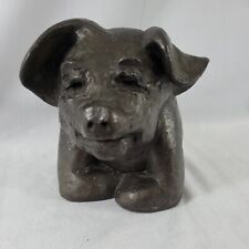 Black ceramic pig for sale  Shipping to Ireland