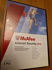 Mcafee internet security for sale  DEESIDE