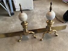 Antique fireplace andirons. for sale  Olympia